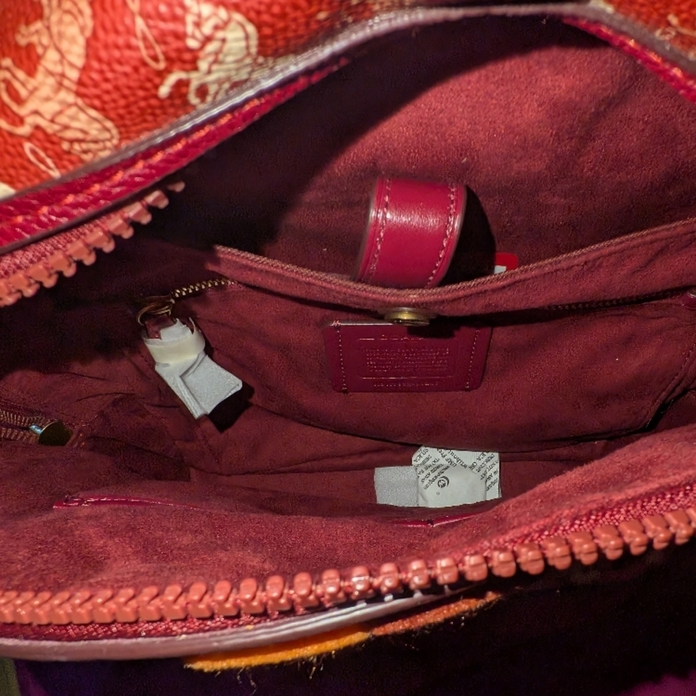 Coach Red Backpack - image 3